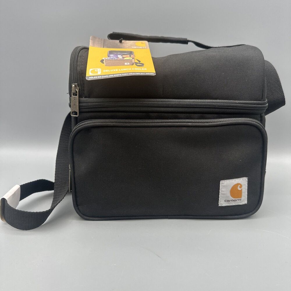 Carhartt Deluxe Camping Cooler, Worksite Lunchbox, Soft Shell Cooler One Size